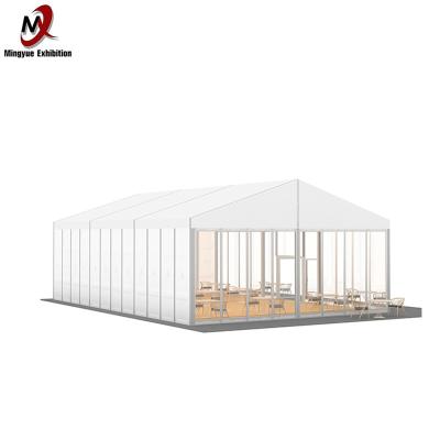 China 20x20 Party Events Party Warehouse Wedding Cheap White PVC Marquee Outdoor Meeting Tent For Sale for sale