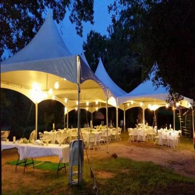 China Best Selling Beautiful Party Outdoor Circus Tent With Glass Wall For 100 People Layered Party Tents Hexagon Pagoda 15x15m for sale