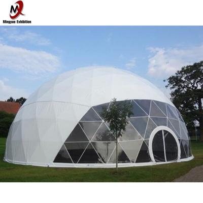 China Large 12m party geodesic dome house tent for hotel trade show, car show, exhibition for sale