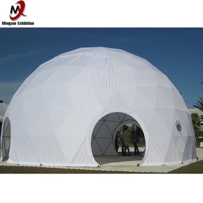 China Party 5m 6m 7m PVC 10m Greenhouse Geodesic Dome Large Size Rainproof Dome Tent For Hotel Resort Room for sale