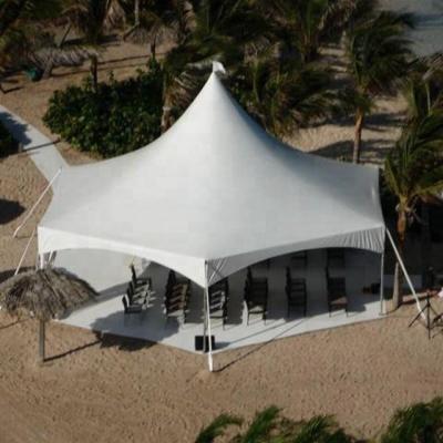 China Party Tent White Multi Side Pagoda For Tent For Rental , Event Tent Rental for sale