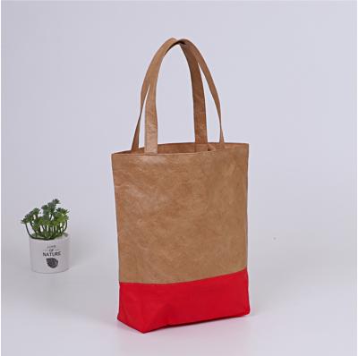 China New Factory Price Eco Friendly Design Everyday Female Customized Tyvek Casual Beach Tote Bag for sale