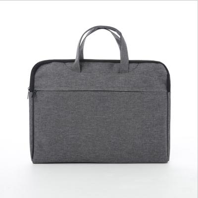 China Durable Waterproof Nylon Briefcase RPET Fashion Polyester Laptop Tote Bag Custom Oxford Fabric Lightweight Attache Case for sale