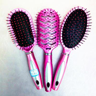 China New Fashion Plastic Hair Comb Foldable Beautiful For Woman Practice In Salon And Hair Comb Set And Plastic Hair Brush At Home for sale