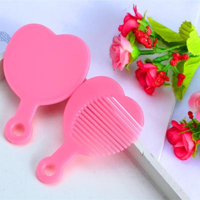 China New Contemporary Portable Mini Plastic Mirror and Comb Set 803 for Sales Promotion Mirror Gifts and Comb Set for sale