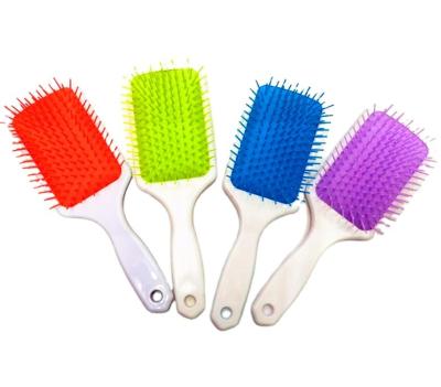 China Beautiful Color Plastic Material Hair Salon Comfortable Personal Daily Joint Equipment Large Hair Comb for sale