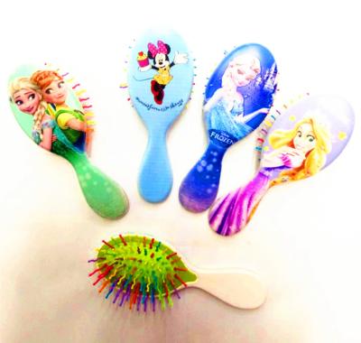 China New Design Comfortable Fashion Baby Kid Hair Plastic Portable Small Size Comb New for sale