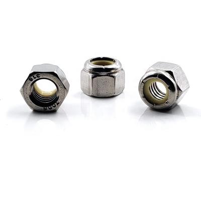 China Heavy industry factory sale single surface 316 hex M3 steel heavy boltlock nut for heavy industry for sale