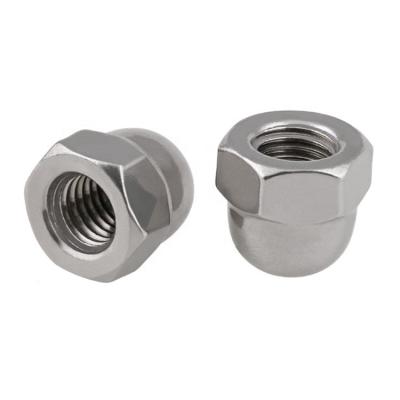 China Heavy Industry Surface Treatment Polished Acorm Stainless Steel Hex Dome Cap Nut For Heavy Industry for sale