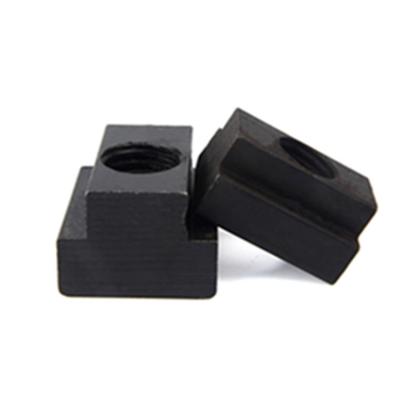 China Heavy industry M2-M36 guaranteed quality din508 steel black oxide t slot nut for heavy industry for sale