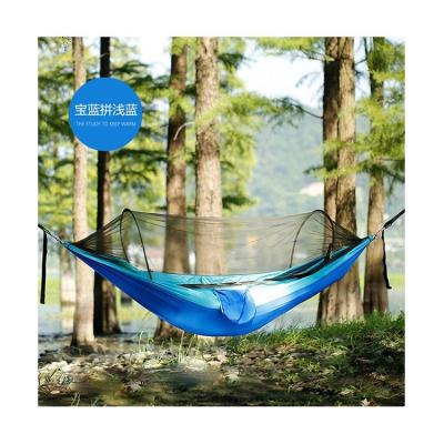 China Professional High Quality Anti-mosquito Training Camping Swings Hammock With Mosquito Net for sale