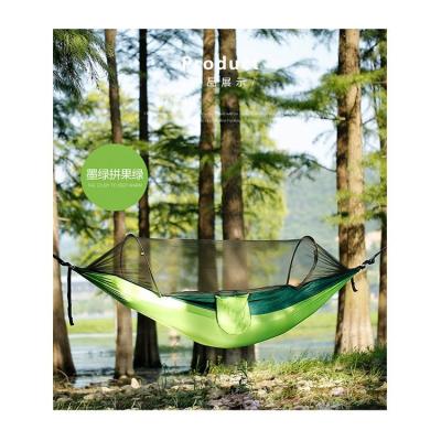 China Hot Selling Newest Mosquito Repellent Training Mosquito Repellent Swings Nylon Hammock With Mosquito for sale