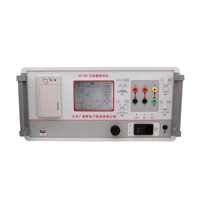 China CT PT Polarity Tester Magnetization Curve Testing CT VT Analyzer GF106 for sale