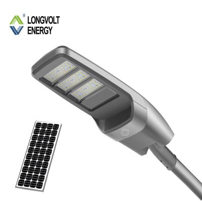 China Cost Effective ROAD 120W IP68 Solar Street Led Light With Lithium Battery Pack for sale