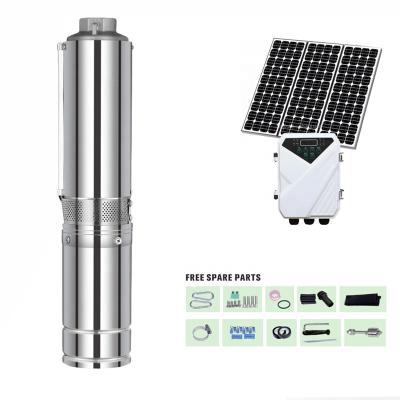 China Irrigation Longvolt 24v 200w Solar Water Pump With Battery Back Price for sale