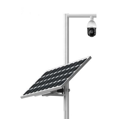 China Human motion tracking Longvolt high-end outdoor wifi 4g solar security camera with built-in alarm system for sale