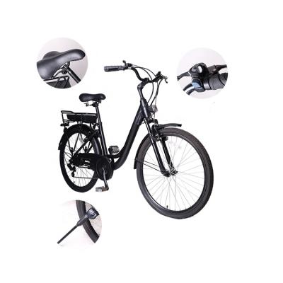 China Aluminum Alloy Electric Bike Lithium Battery Electric Touring Bicycles For Adults for sale