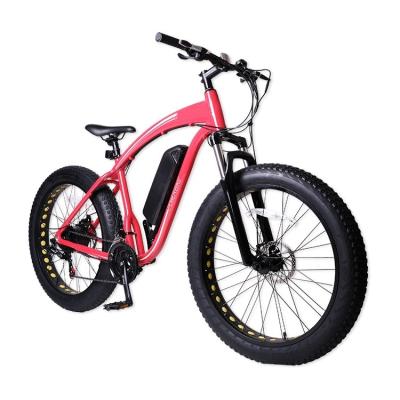 China 2021 Aluminum Alloy Wholesale Electric Off-Road Fat Tire Newly Designed Electric Bike for sale