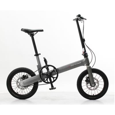 China High quality 16inch aluminum alloy lightest street bicycle folding bike sepeda lipat for sale