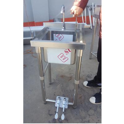 China SS304 can be assembled with portable stainless steel hand wash sink for sale