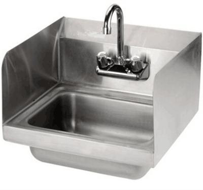 China Hospital Equipment Stainless Steel Easy Clean Hand Wash Sink / Wall Mounted Hand Wash Sink for sale