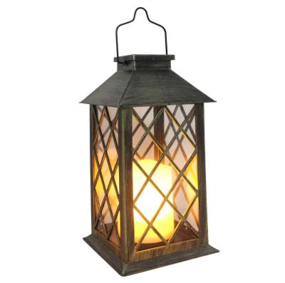 China China Factory Metal Eco-friendly Lantern Hanging Light Solar Garden Light Christmas Gift Holiday Lighting Best Seller Amazon for sale