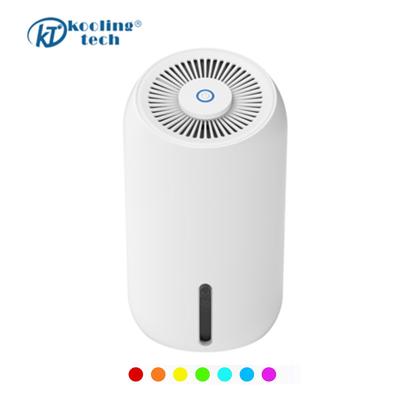 China 1800ml Mini Dehumidifier With LED Light Car Dehumidifier, Portable and Small for Home Use and Car for sale