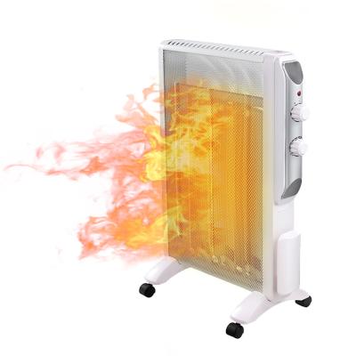 China Adjust Controller Portable Remote Control Electric Thermostatic Living Room Mica Radiator Heater for sale