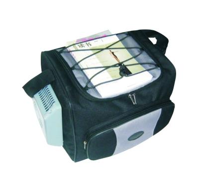 China CANS Small 12V Food Fridge Insulated Thermoelectric Cooling Bag For Car for sale