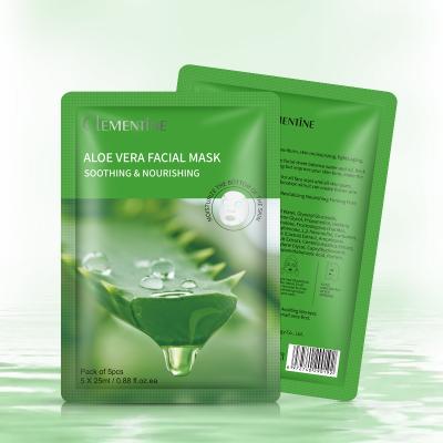 China Moisturizer Private Label Moisturizing Face Sheet Mask, Overnight Collagen Sleep Gel Skin Care Plant Extract 6 Types Facial Mask for sale