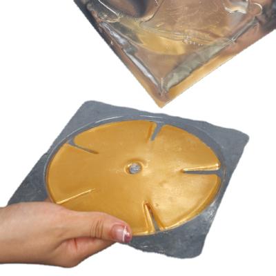 China SAFE Private Label Skin Care Tightening Whitening Breast Sheet Mask 24K Gold Collagen Perfect Breast Mask for sale