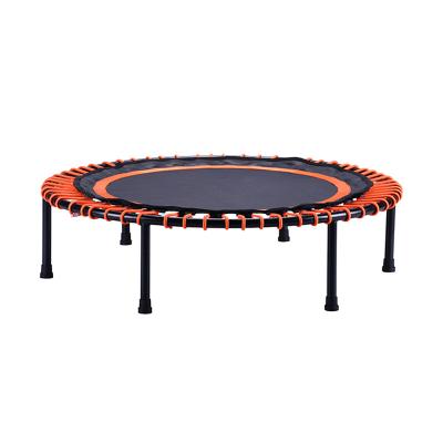 China Without protective net 40 inch round trampolines fitness factory direct sale mini trampoline elastic rebounder for home and gym fitness for sale