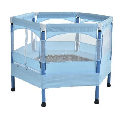 China Safe Kids Single Bungee Jumping Bed Fitness Mini Trampoline For Sale for sale