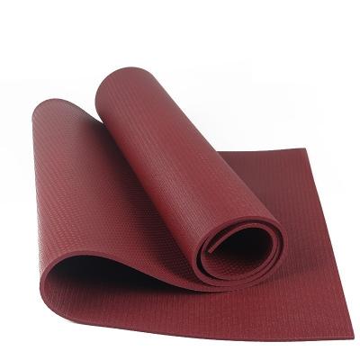 China Custom PVC Non Slip Non Slip Yoga Mat High Density Exercise Mat For Women And Men for sale