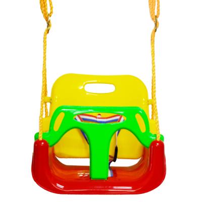 China Wholesale Custom Outdoor Furniture Brand Colorful Toys Swing Seat Outdoor Plastic Swing Kids Hanging Swing Chairs for sale