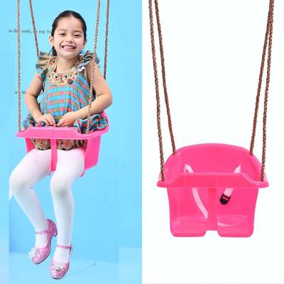 China Wholesale Price Outdoor Play Brand Best Selling Toddler Plastic Toys Swing Hanging Swing Chair Sets for sale