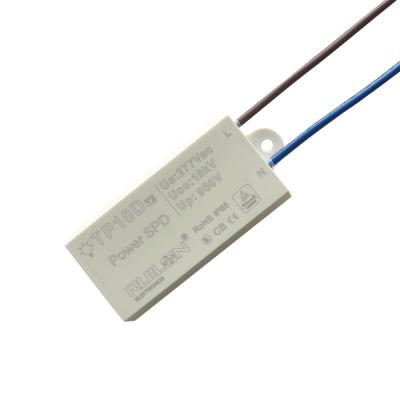 China Dispositivo de protección contra sobretensiones LED de 35 mm Din Rail AC 40KA 60KA Resistente al agua en venta