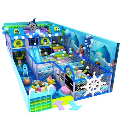 China 2023 Latest Custom Indoor Soft Playground Equipment Naughty Castle Ocean Ball Pool Amusement Maze For Indoor Children Playground for sale