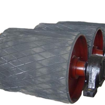 China High Wear Resistance Drum Pulley Conveyor Belt Conveyor Drum Pulley For Stone Plants for sale