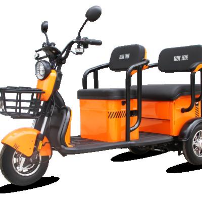 China Moutain motor bike EEC OPAI tricycle 500W monopattino motorcycle three wheel cococity 3 wheel motorized tricycle cabin cargo tricycle for sale