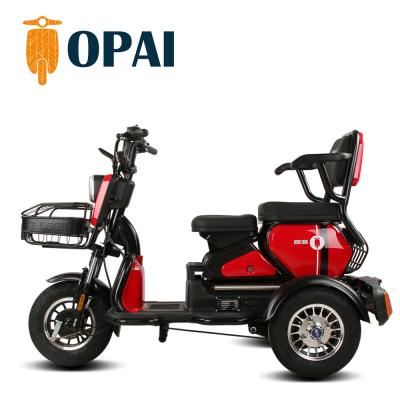 China Passenger Opai Electric Tricycle Disabled 3 Wheel Seat Adjustable Adult Electric Scooter Tricycle 48V 500W Motorcycle for sale