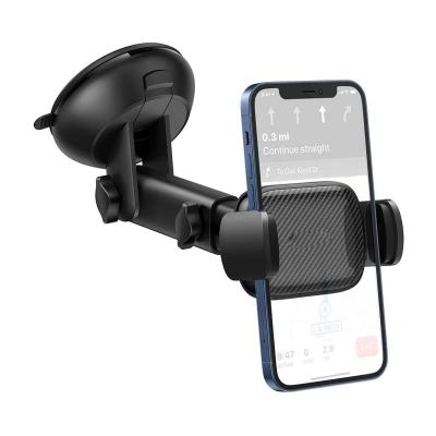 China Windscreen Car Dashboard Phone Mount Suction Cup 76mm Long Arm for sale