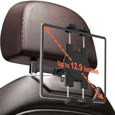 China Universal Ipad Car Headrest Mount Holder 360 Degree Rotation OEM ODM for sale