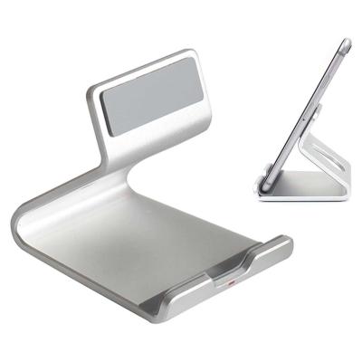 China Aluminum Tablet Multifunctional Phone Holder 60mm Width Anti Slip for sale