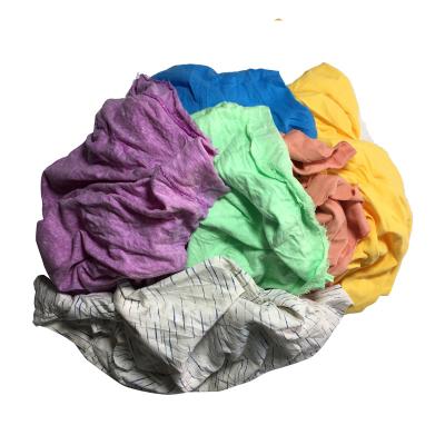 China Strong Oil Water Absorbency Light Blend Color Cotton Buyers Wiping Machine Rags With Cheap Price 100% Cotton for sale