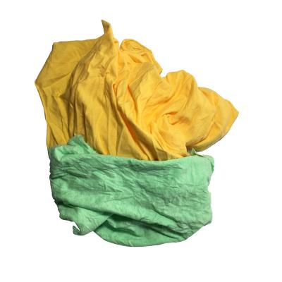 China Strong Oil Water Absorbency 100% Cotton Material And Knitted Techniques Wiping For Knitting Cotton Rags for sale