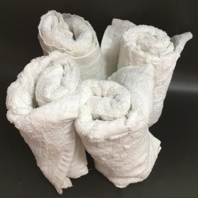 China Strong Oil Water Absorption Capacity Used 100 Cotton Sheets White Cotton Wiping Rags for sale