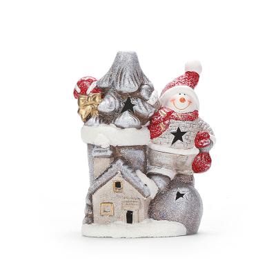 China People Art Simple Style Ceramic 2021 Commercial Christmas Decorations for sale