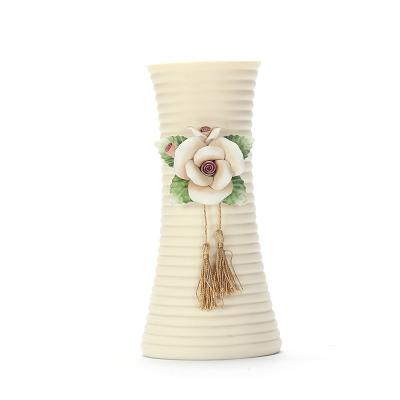 China Art Wholesale Factory Folk Decorative Ceramic Vases, Elegant Interior Home Decorations for sale