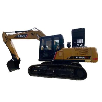 China Exvactor SY205C Hot Sale Used Second Hand Excavator In Good Condition 1.1mÂ ³ for sale